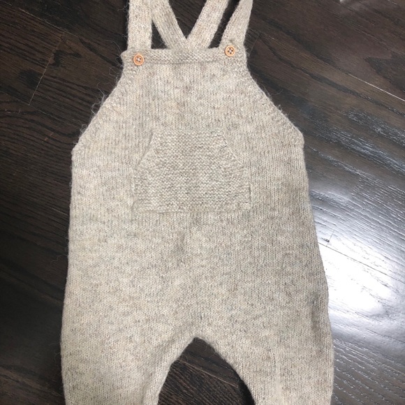 Zara Other - Zara Baby Knit Overalls 3-6 months